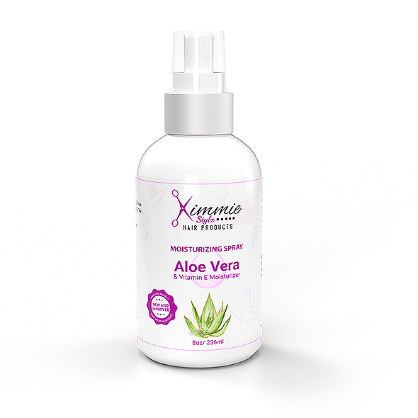 Aloe Vera & Vitamin E Moisturizer Spray (8oz) – Kimmie Stylz