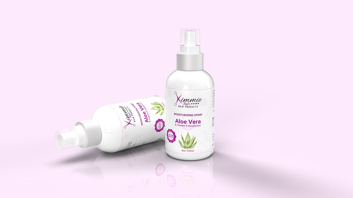 Aloe Vera & Vitamin E Moisturizer Spray (8oz) – Kimmie Stylz